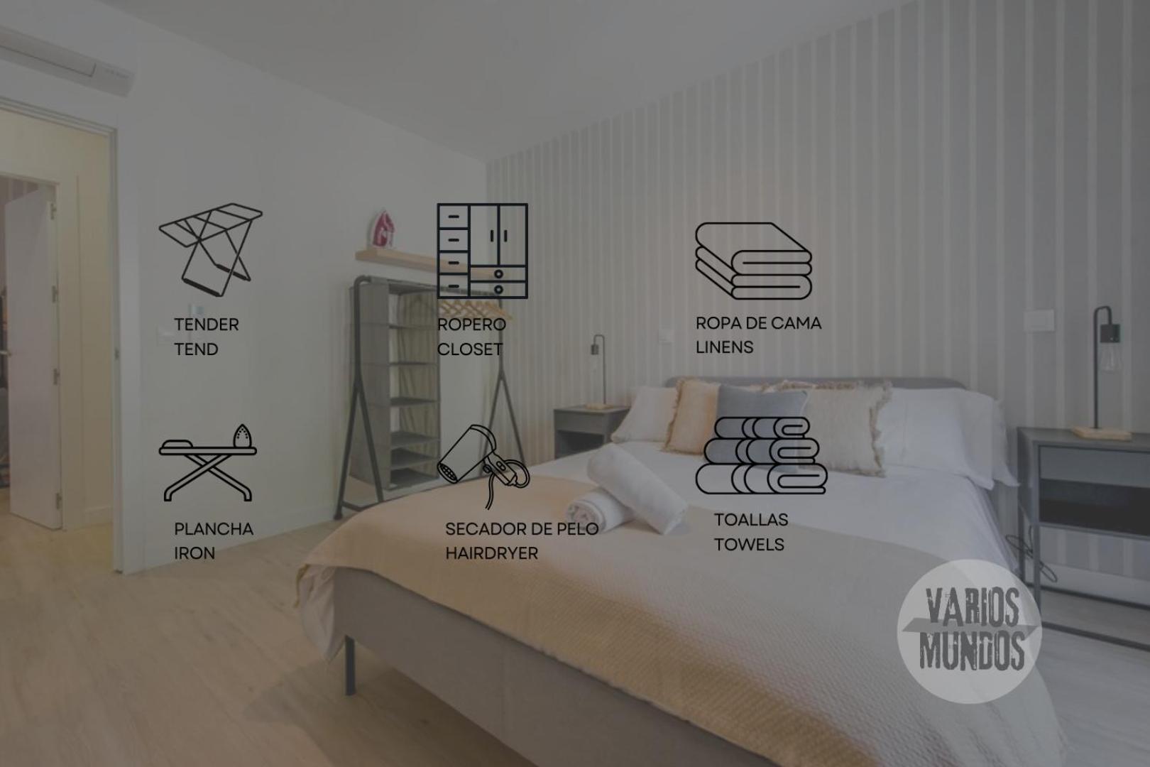 Spacious New Aparment Para 8Pax En La Plaza De Tirso E1 Madrid Extérieur photo